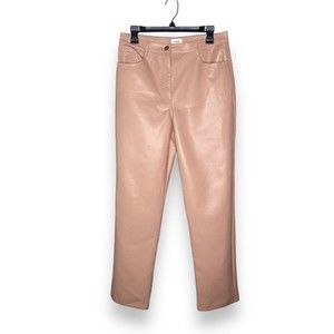Wilfred The Melina Pant Size 10 soft vegan leather High-Waisted